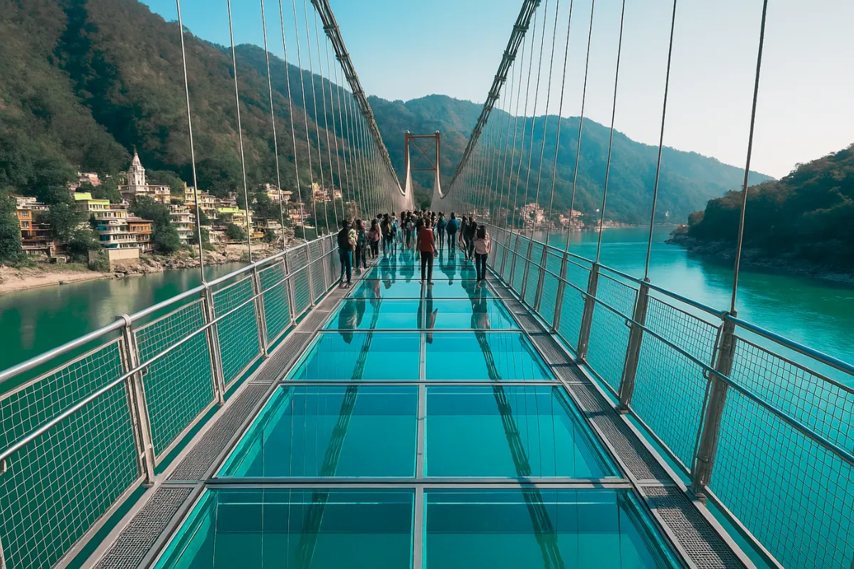Bajrang Setu: The Glass Bridge of Rishikesh