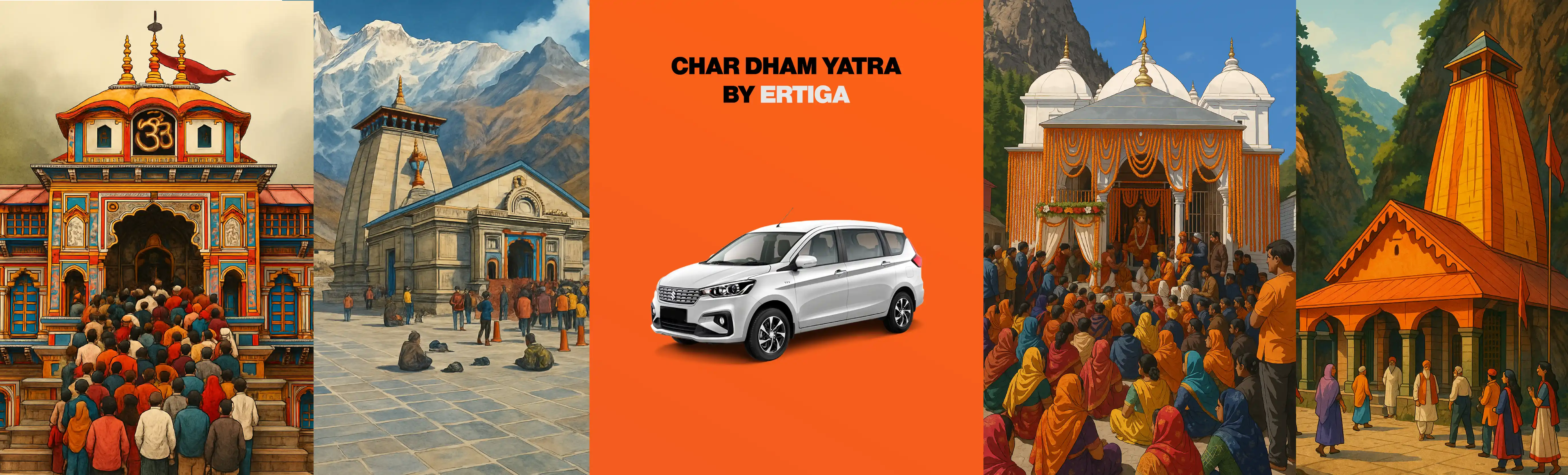 Char Dham Yatra by Ertiga