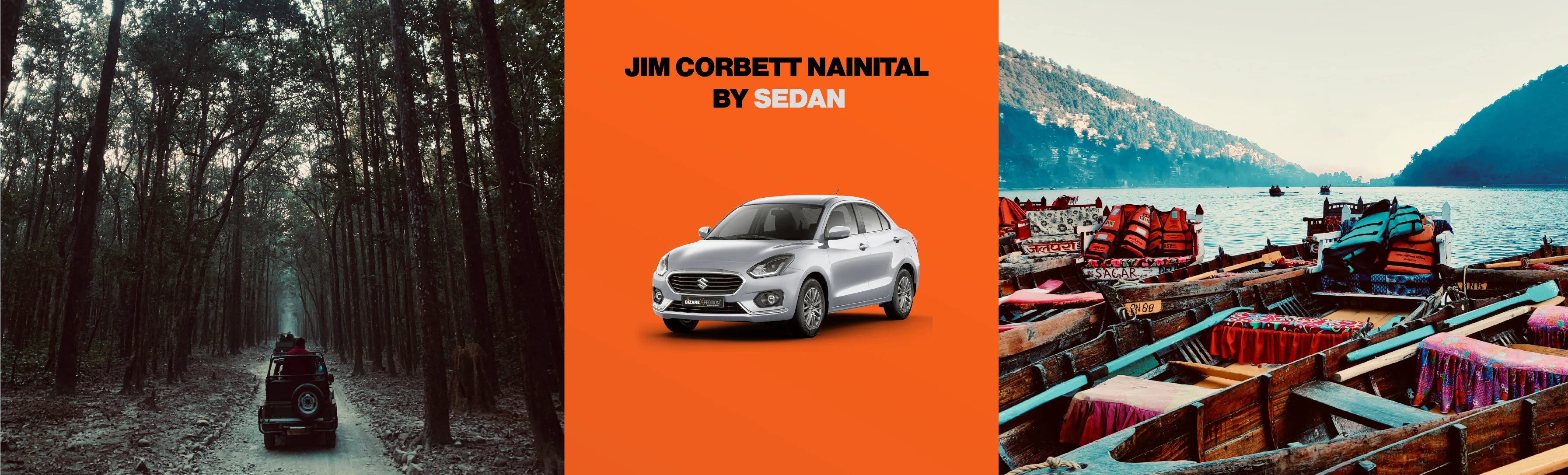 Corbett Nainital by Sedan