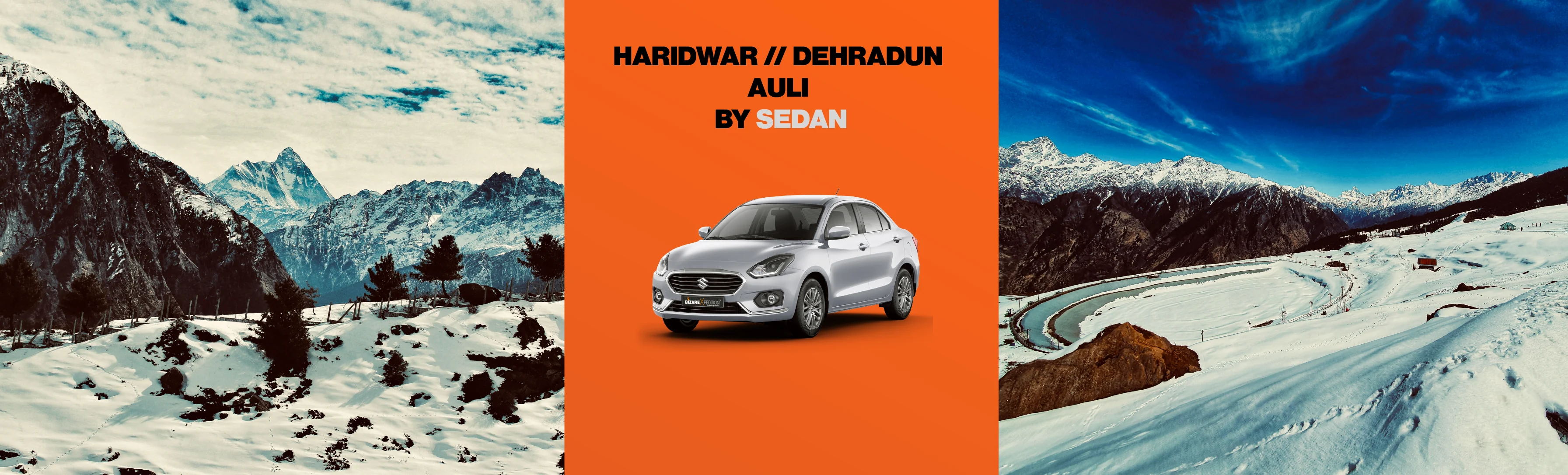 Dehradun to Auli by Sedan