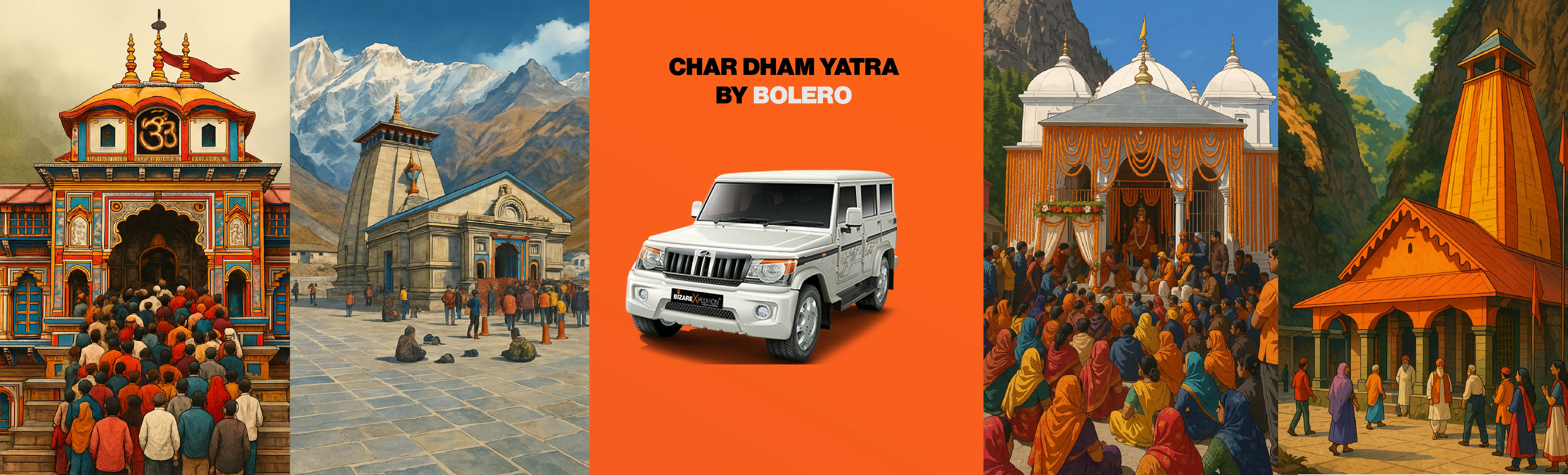Char dham Yatra Package by Bolero
