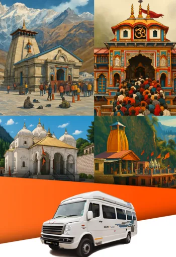 Chardham Yatra by Maharaja Tempo Traveller