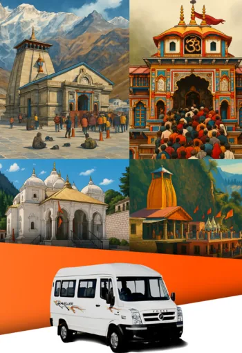 Char dham Yatra By Tempo Traveller