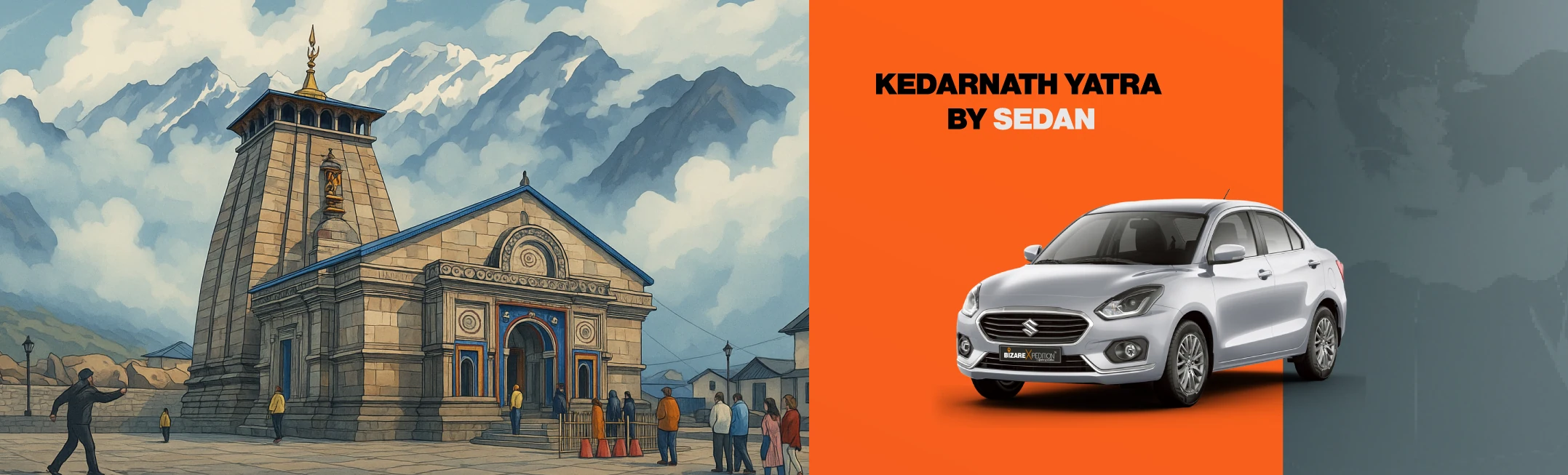 Kedarnath Yatra By Sedan