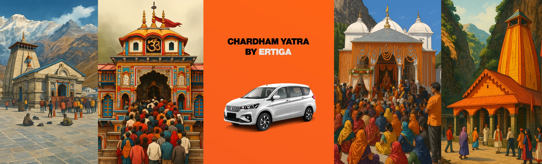 Char Dham Yatra by Ertiga